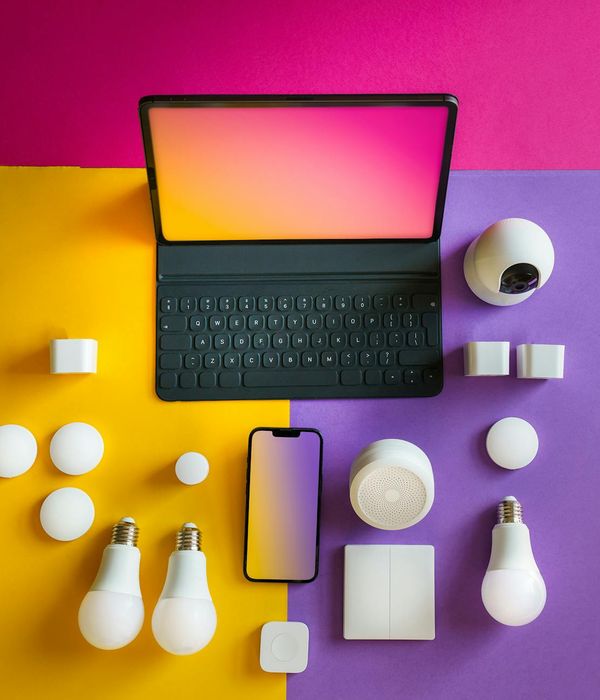 Modern smart home automation system with intelligent devices